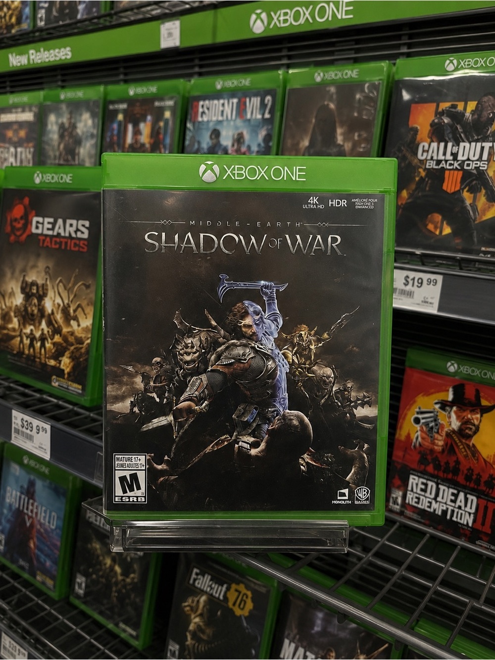 Middle-Earth Shadow of War Xbox One Game Tested Working